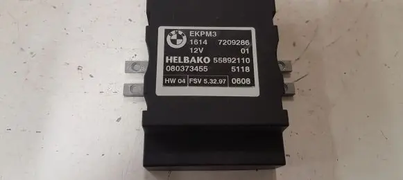 BMW 3 E90 E91 Fuel injection pump control unit/module 7209286 55892110 080373455