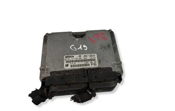 Opel Astra G Engine control unit/module 24417167 0281010267 28SA9999