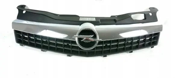 Opel Astra H Front bumper upper radiator grill 13237436 13225779
