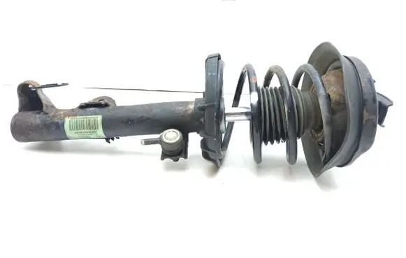 Front shock absorber with coil spring