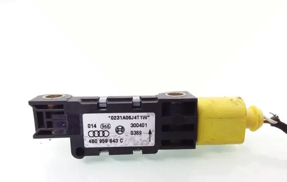 Audi A6 S6 C5 4B Airbag deployment crash/impact sensor 4B0959643C
