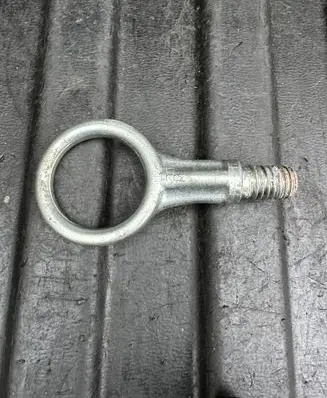 Towing hook eye