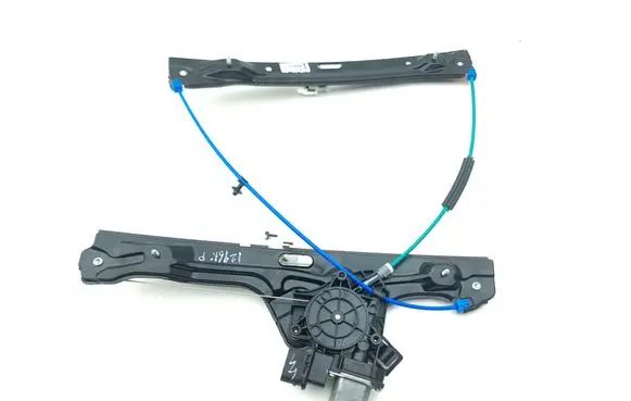 Front door window regulator with motor
