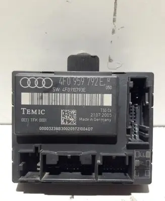 Audi A6 S6 C6 4F Door control unit/module 4F0959792E