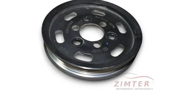 Audi A4 S4 B6 8E 8H Power steering pump pulley 038145255D