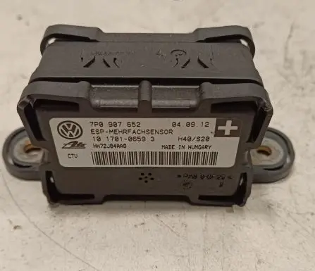 Audi Q7 4L ESP acceleration yaw rate sensor 7H0907652A