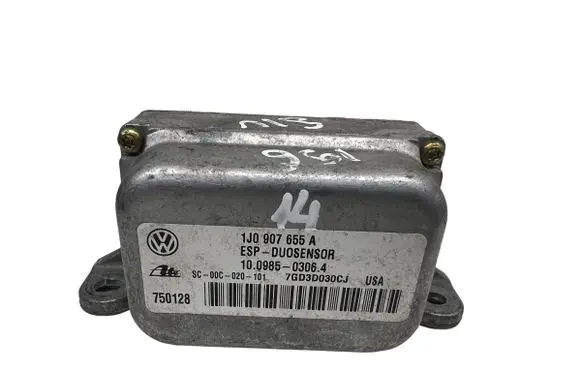 Volkswagen Golf IV ESP acceleration yaw rate sensor 1J0907655A 1J2907637E