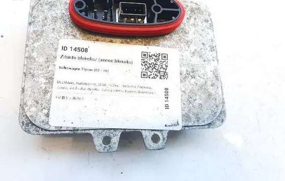 Volkswagen Tiguan Headlight ballast module Xenon 5DV00900000