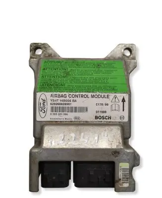 Ford Focus Airbag control unit/module YS4T14B056BA 0285001396 629260828901