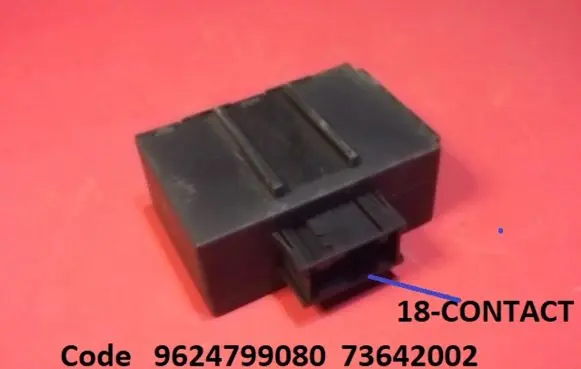 Citroen Berlingo Immobilizer control unit/module 9624799080 73642002