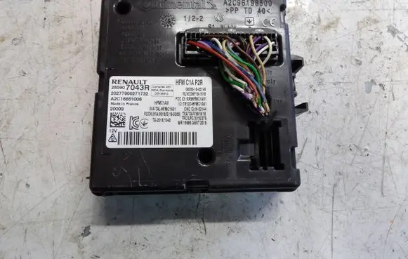 Renault Captur II Other control units/modules 285907043R A2C16661006 20277900271732