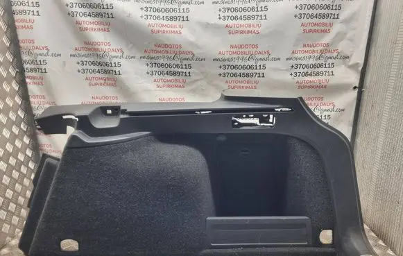 Volkswagen PASSAT B7 Trunk/boot side trim panel 3AF867428B 8200114016 29620120644