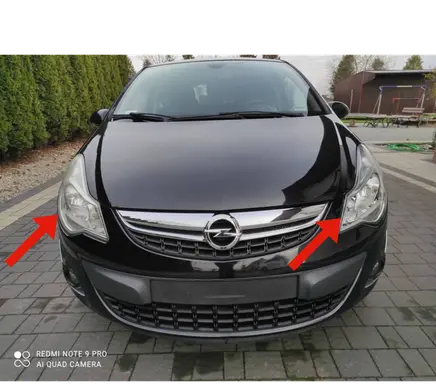 Opel Corsa D Headlight/headlamp