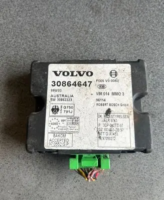 Volvo S40, V40 Other control units/modules 30862223 30864647 F005V00060