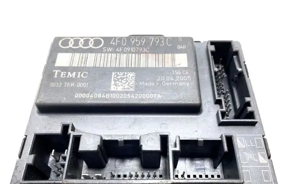 Audi A6 S6 C6 4F Door control unit/module 4F0959793C 4F0910793C 0033TFK0001