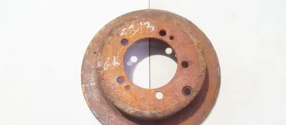 Mitsubishi Outlander Rear brake disc neventiliuojamas