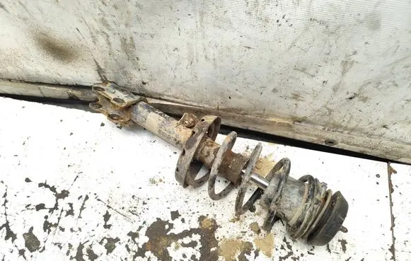 Opel Zafira A Front shock absorber with coil spring