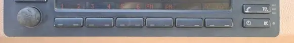 BMW X5 E53 Radio/CD/DVD/GPS head unit 65828384929