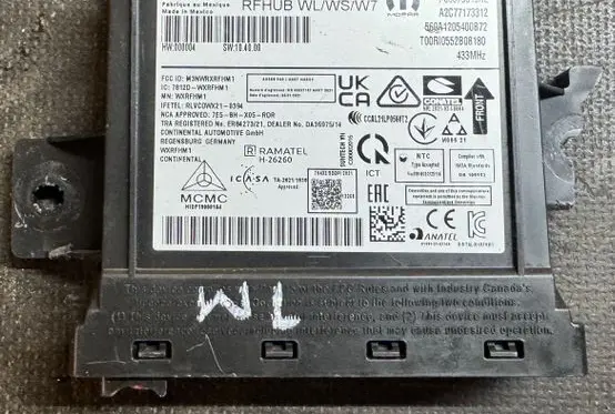 Jeep Grand Cherokee WL Other control units/modules P68379519AL A2C77173312 560A1205400B72