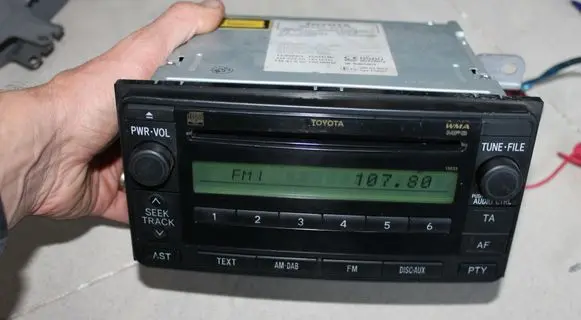 Toyota Land Cruiser (J150) Radio/CD/DVD/GPS head unit 8612060D20 1230002240B101 13833