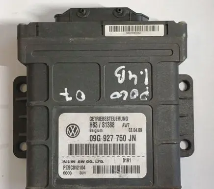 Volkswagen Polo IV 9N3 Gearbox control unit/module 09G927750JN