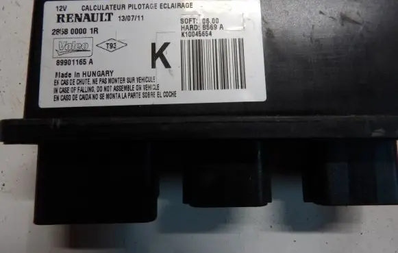 Renault Laguna III Xenon control unit/module 285800001R 89901165A K10045654