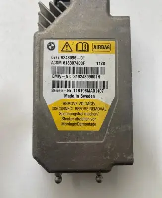 BMW 5 F10 F11 Airbag control unit/module 9248096 618307400F 31924809601H