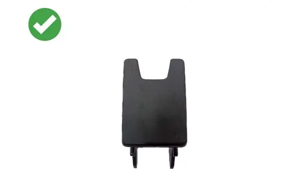 Audi A1 ISOFIX cover 82A887187A KHB2739