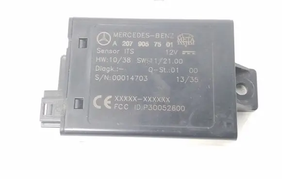 Mercedes-Benz E C207 W207 Alarm control unit/module A2079057501
