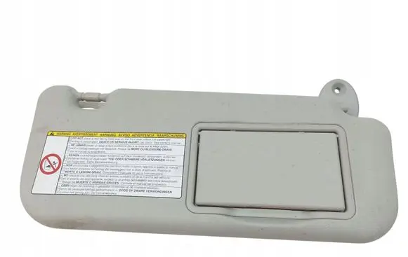 Toyota Yaris Sun visor 