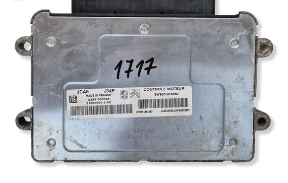 Peugeot 206 Engine control unit/module 9661474280 J34P 9655883280