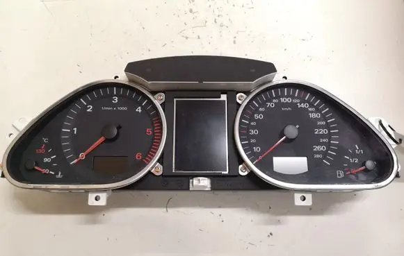 Audi A6 S6 C6 4F Speedometer (instrument cluster) 4F0920932 4F0910930C