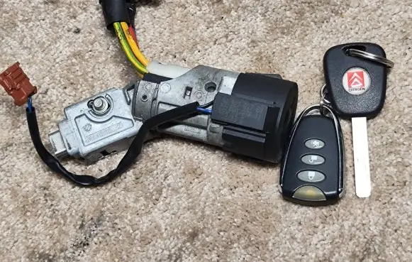 Citroen C3 Ignition lock