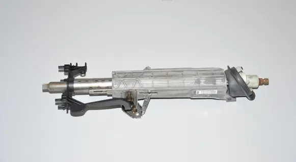 Steering wheel axle set