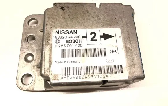 Nissan Primera Airbag control unit/module 0285001420