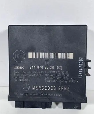 Mercedes-Benz E W211 Tailgate/trunk control unit/module 2118708626 A2118704526 A2118708626