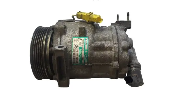 Peugeot 407 Air conditioning (A/C) compressor (pump) 9656574080