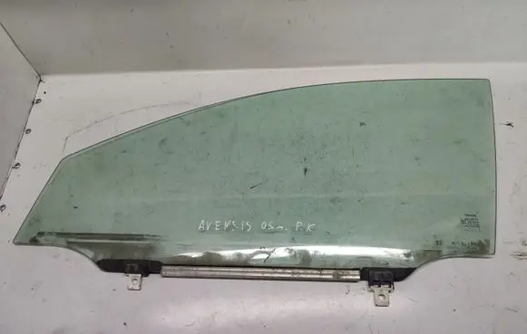 Toyota Avensis T250 Front door window glass four-door