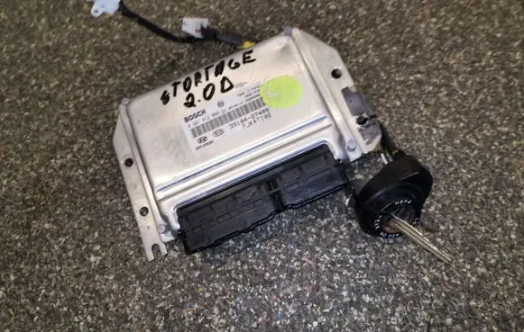 Engine ECU kit and lock set