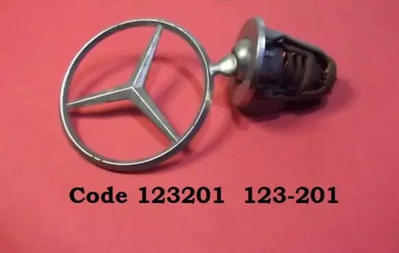 Mercedes-Benz W123 Other badges/marks 123201