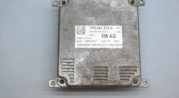 Volkswagen Golf VII LED ballast control module 7P5941572A