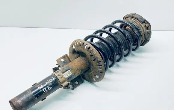 Volkswagen Polo IV 9N3 Front shock absorber with coil spring 6Q0413031CE 6Q0411105AJ 6N0412331E