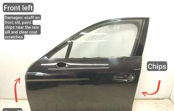 Porsche Panamera (970) Front door 97053720100
