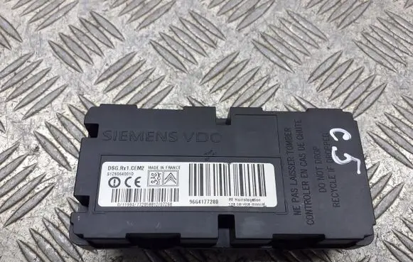 Citroen C5 X Tire pressure control unit 9664177280