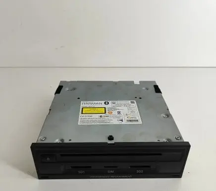 Volkswagen Touareg II GPS navigation control unit/module 7P6035670A 7P6035670K
