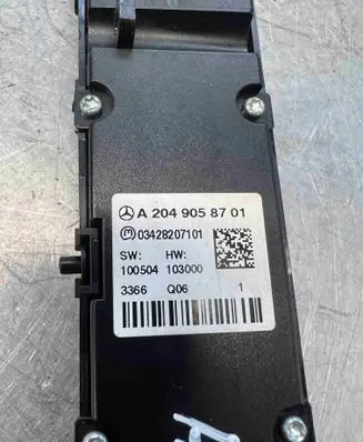 Mercedes-Benz C W205 Hazard light switch A2049058701