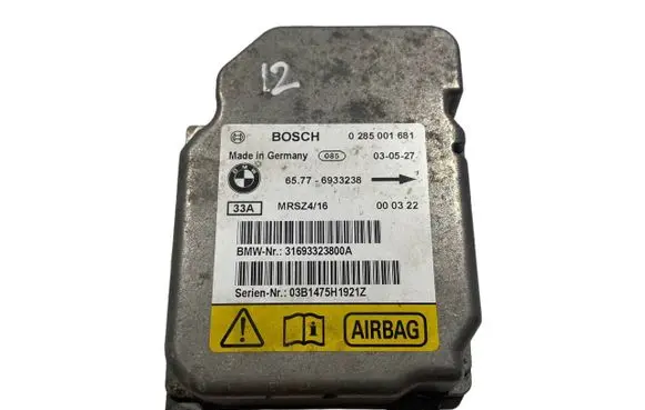 BMW X5 E53 Airbag control unit/module 6933238 65776933238 0285001681