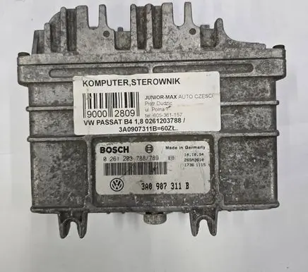 Volkswagen PASSAT B4 Engine control unit/module 3A0907311B 26SA3610 0261203788