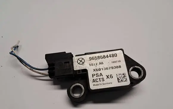 Airbag deployment crash/impact sensor