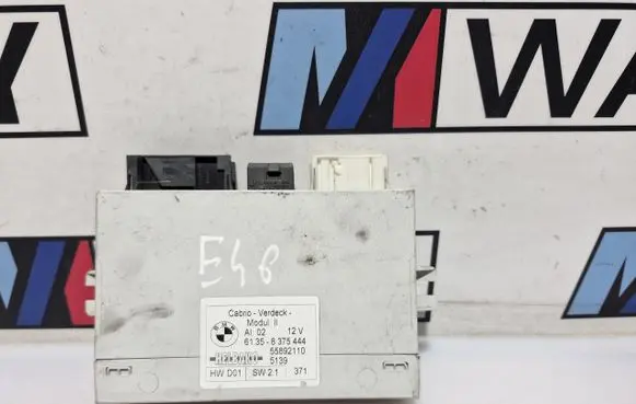 BMW 3 E46 Convertible roof control unit 8375444